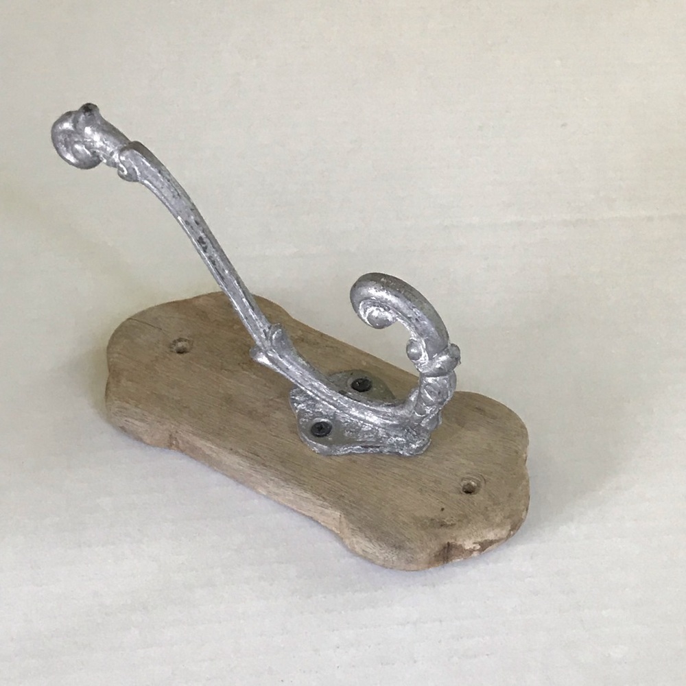 Hobby Lobby Decorative Hook on Rustic Wood